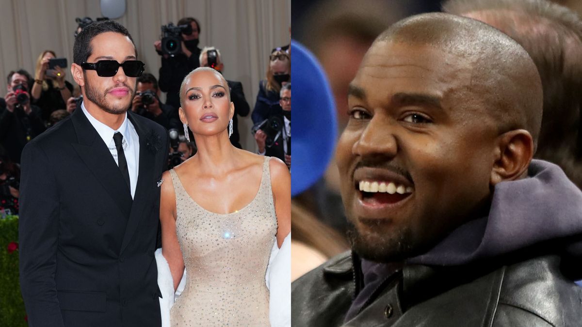 Kanye West komentuje rozstanie Kim Kardashian i Pete'a Davidsona