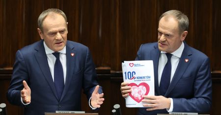 TYLKO NA PUDELKU. Ekspert od mowy ciała ocenia expose Donalda Tuska. Mówi, w którym momencie pojawiły się "sygnały zakłopotania"
