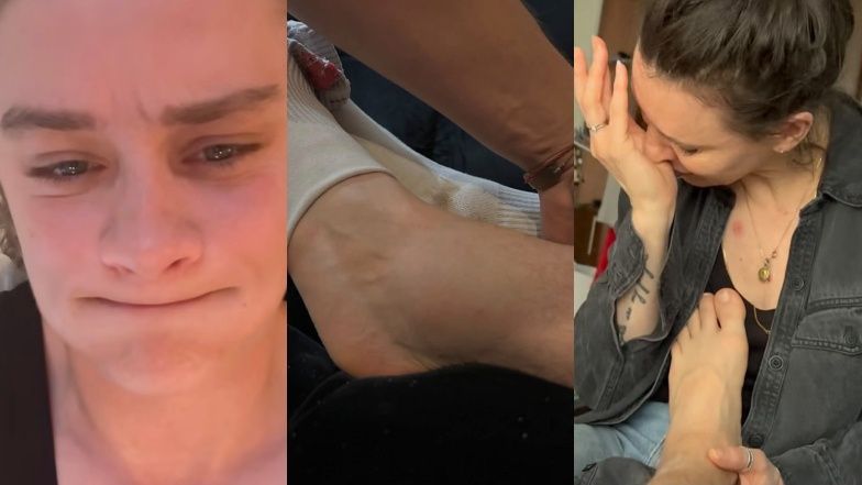 Katarzyna Zillmann pokazała, jak wyglądała jej noga przed Azją 