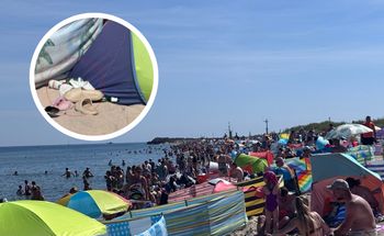 "Nic tak nie wkurza". Zdjęcia z plaży we Władysławowie