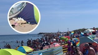 "Nic tak nie wkurza". Zdjęcia z plaży we Władysławowie