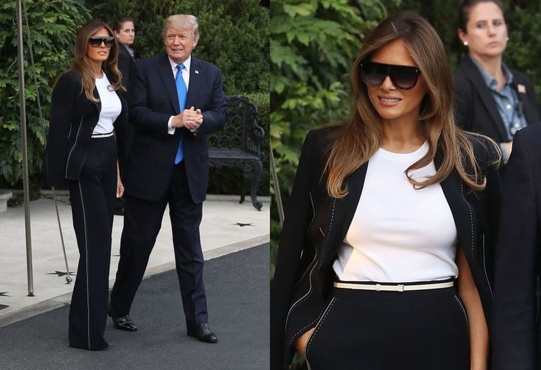 Melania i Donald wylatują do Paryża