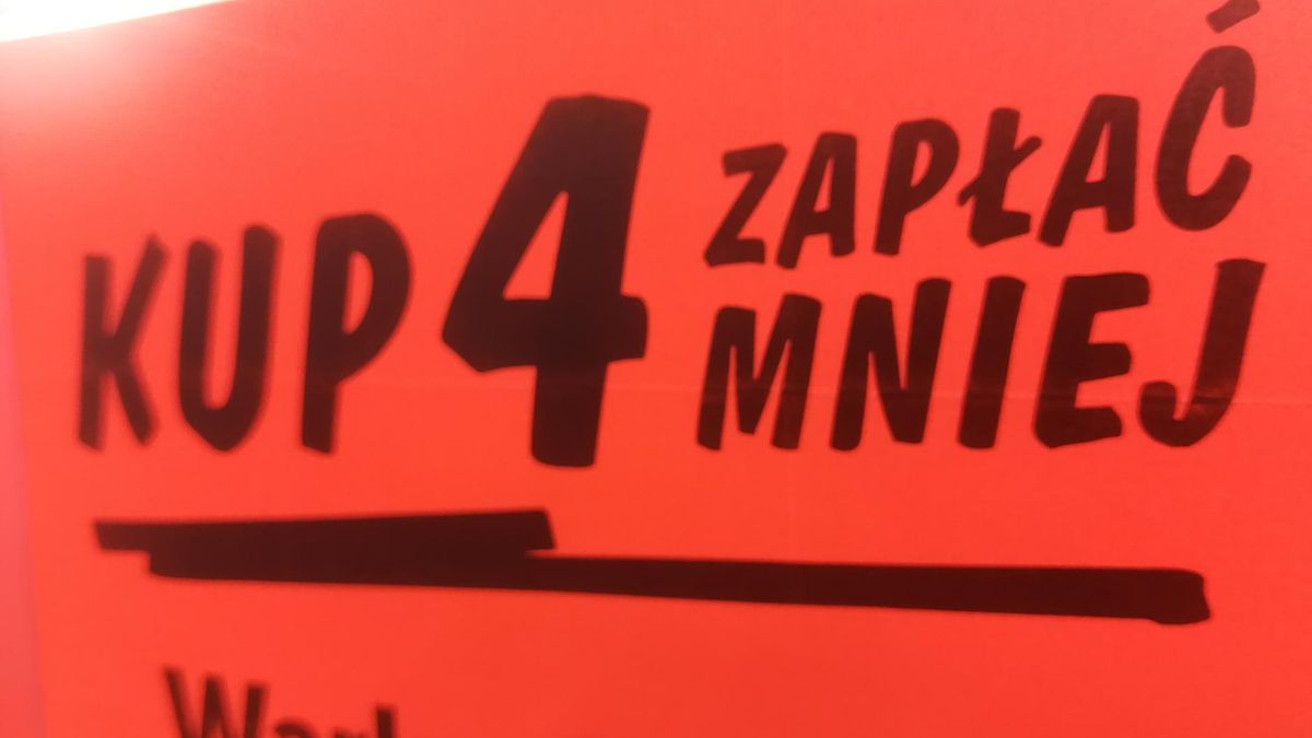 To znany trik sieci handlowych.