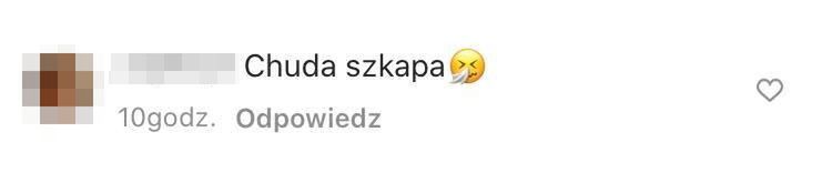 Aneta Kręglicka broni swojej szczupłej sylwetki