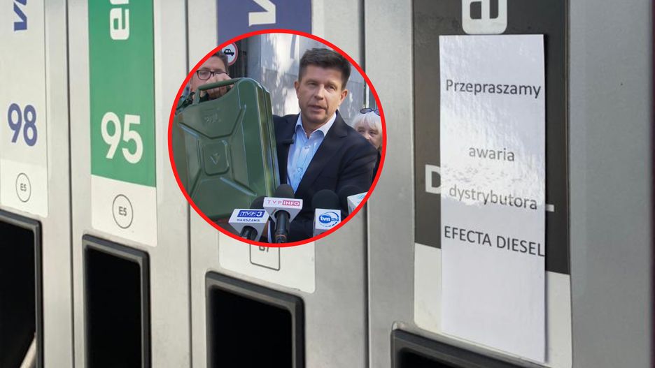 Ryszard Petru przekonuje, że na stacjach zaczyna brakować paliw