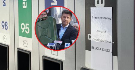 "Awarie" na stacjach? Petru: to brak benzyny