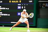 Tenis: Turniej Wimbledon - mecz 1. rundy gry pojedynczej