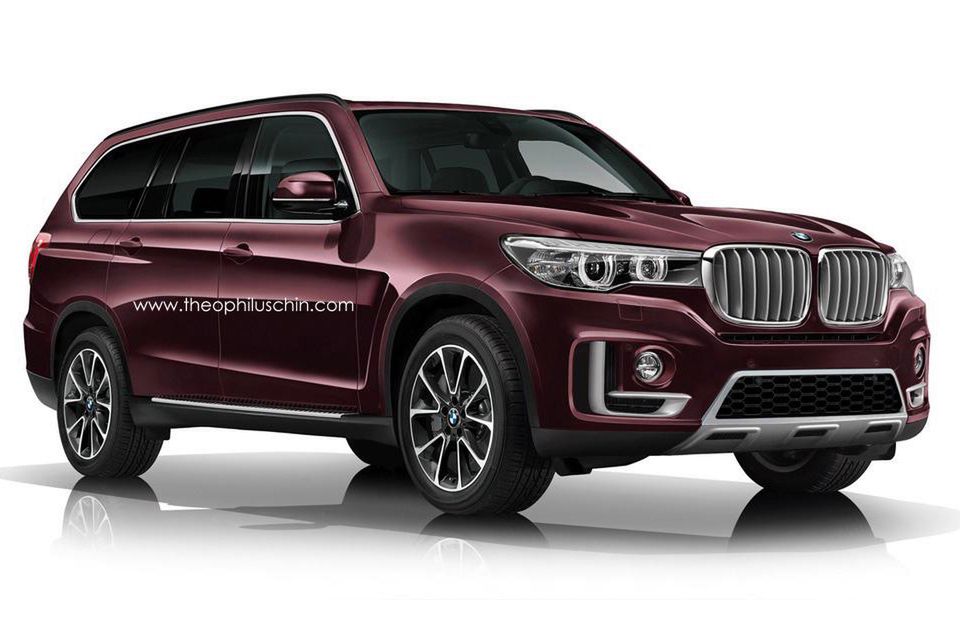 BMW X7 - wizualizacja z Malezji