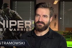 Piotr Stramowski w roli głównego bohatera w polskiej wersji gry "Sniper Ghost Warrior 3"