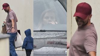 Agnieszka Kaczorowska i Marcin Rogacewicz już trenują do "TzG"? Sfotografowano ich przed salą taneczną z synem aktora