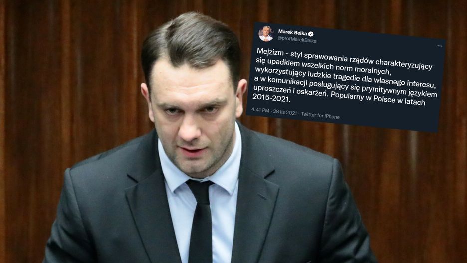 "Mejzizm". Marek Belka wprost o Łukaszu Mejzie 