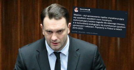 Belka zakpił z Mejzy. Tłumaczy, czym jest "mejzizm"