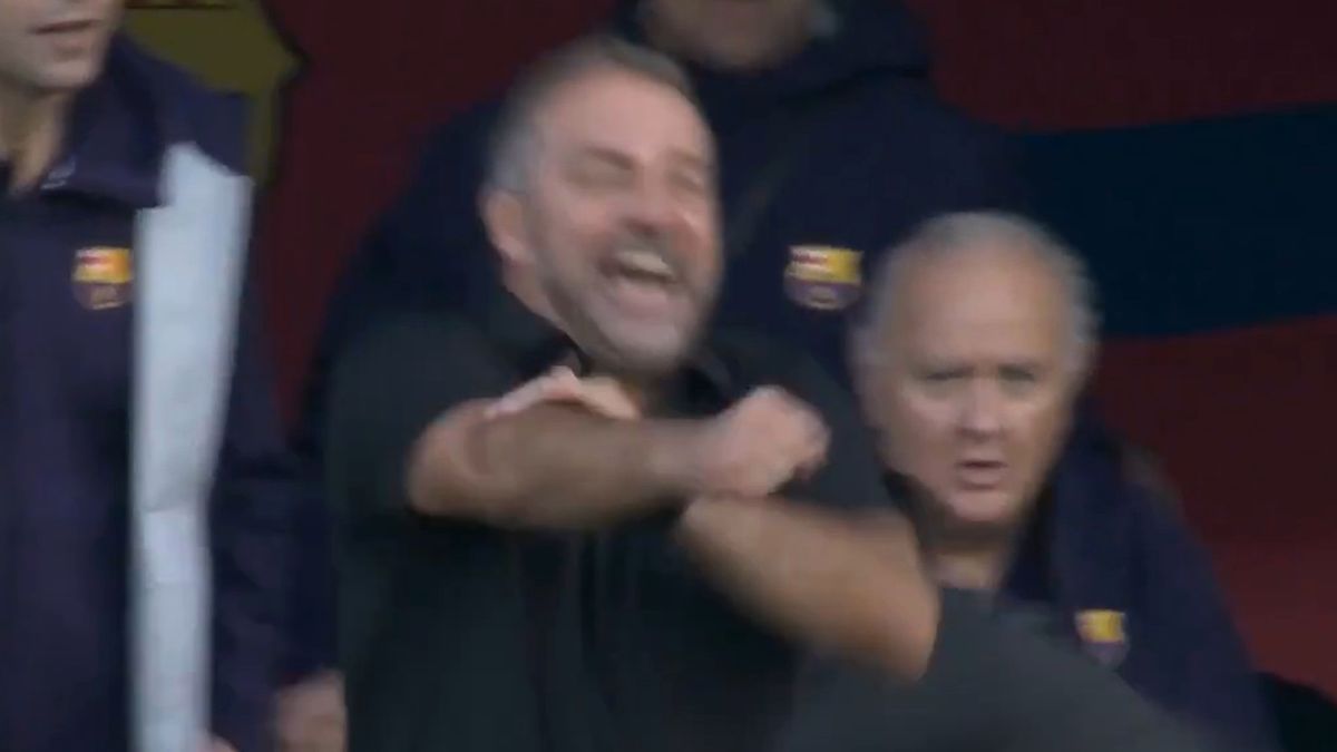 Twitter / ELEVENSPORTSPL / Na zdjęciu: gest Flicka