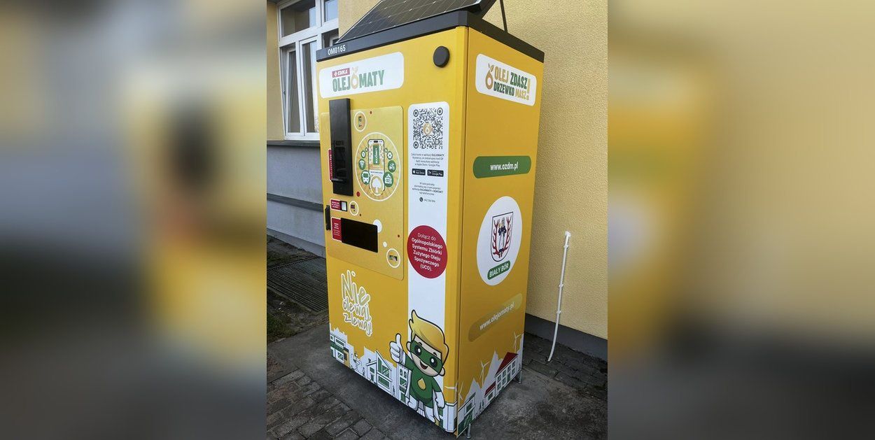 Biały Bór: Pierwszy Olejomat już działa