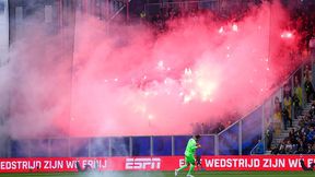 Skandaliczne zachowanie kibiców. Mecz przerwany