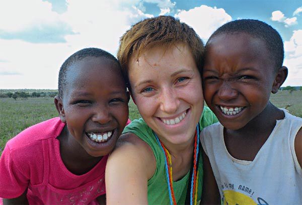 Polka pomaga dzieciom z masajskiej szkoły