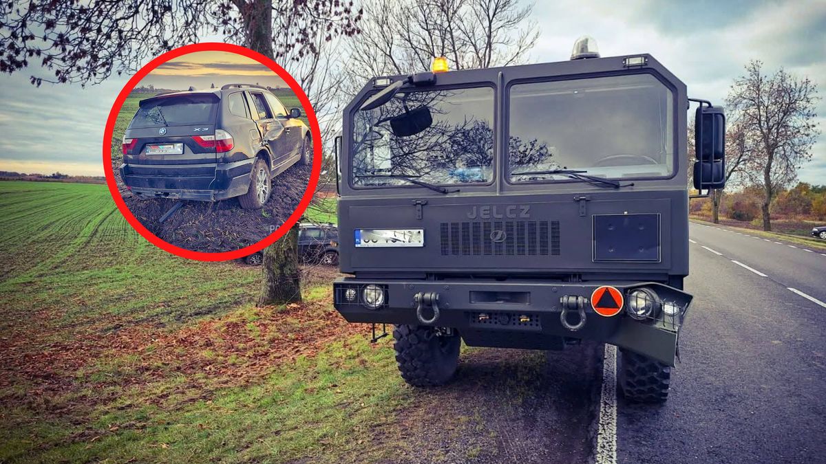 Wypadek w miejscowości Zarębin.