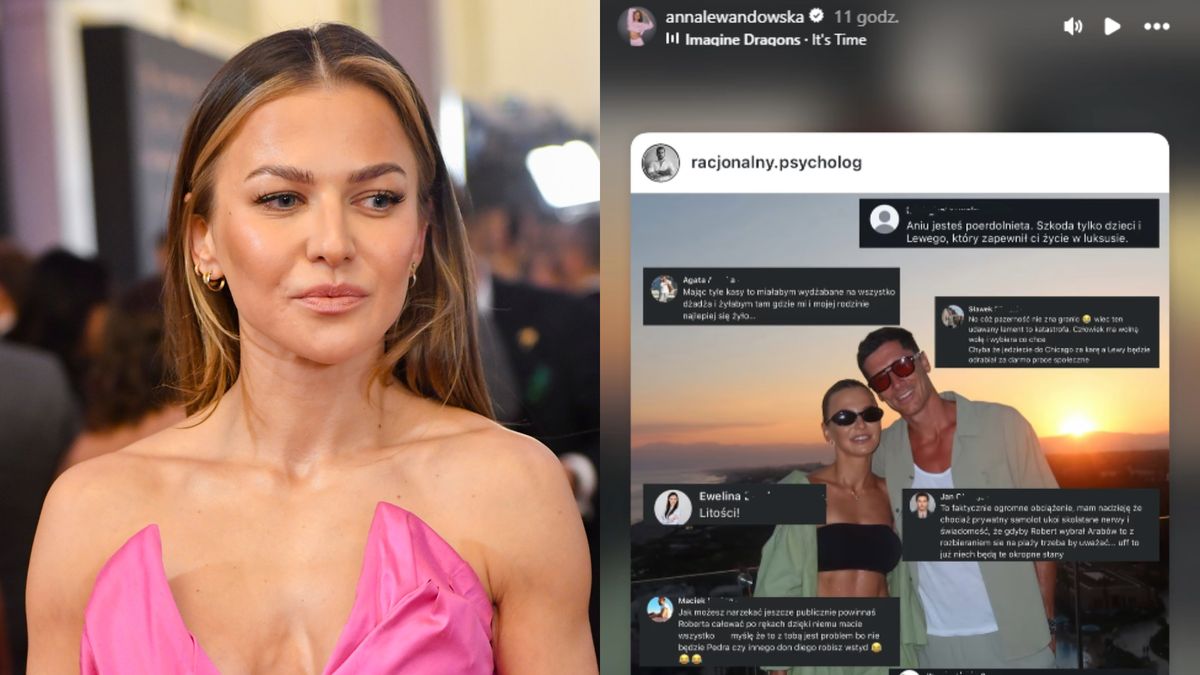 Anna Lewandowska podała dalej słowa psychologa