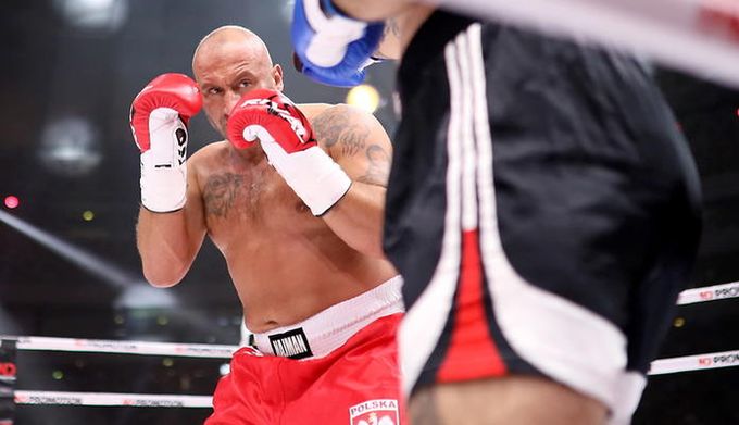 Marcin Najman (z lewej)