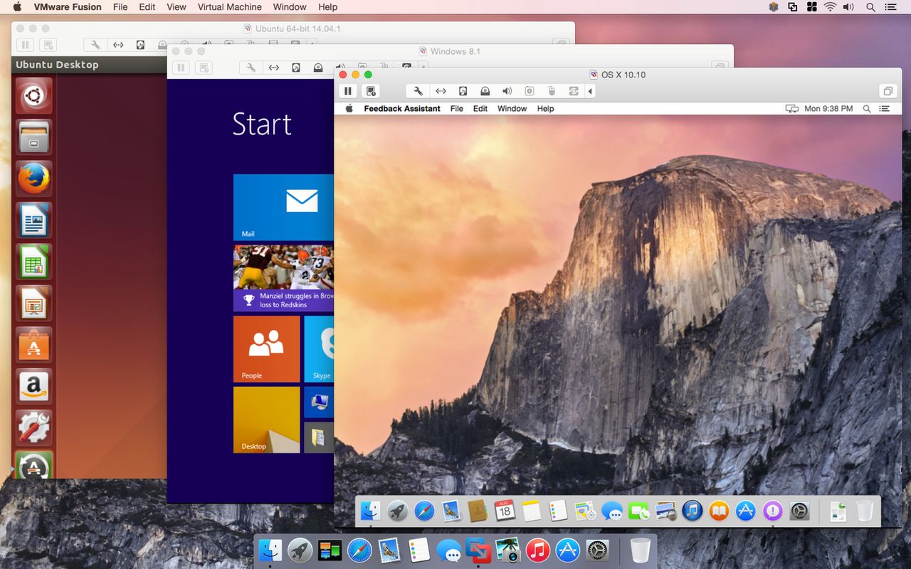 VMware Fusion 7: aplikacje z Windows Store na Maku poczują się jak u siebie