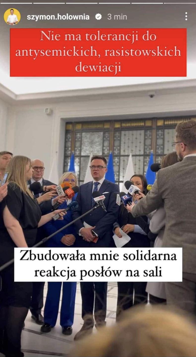 Reakcje celebrytów na zachowanie Grzegorza Brauna