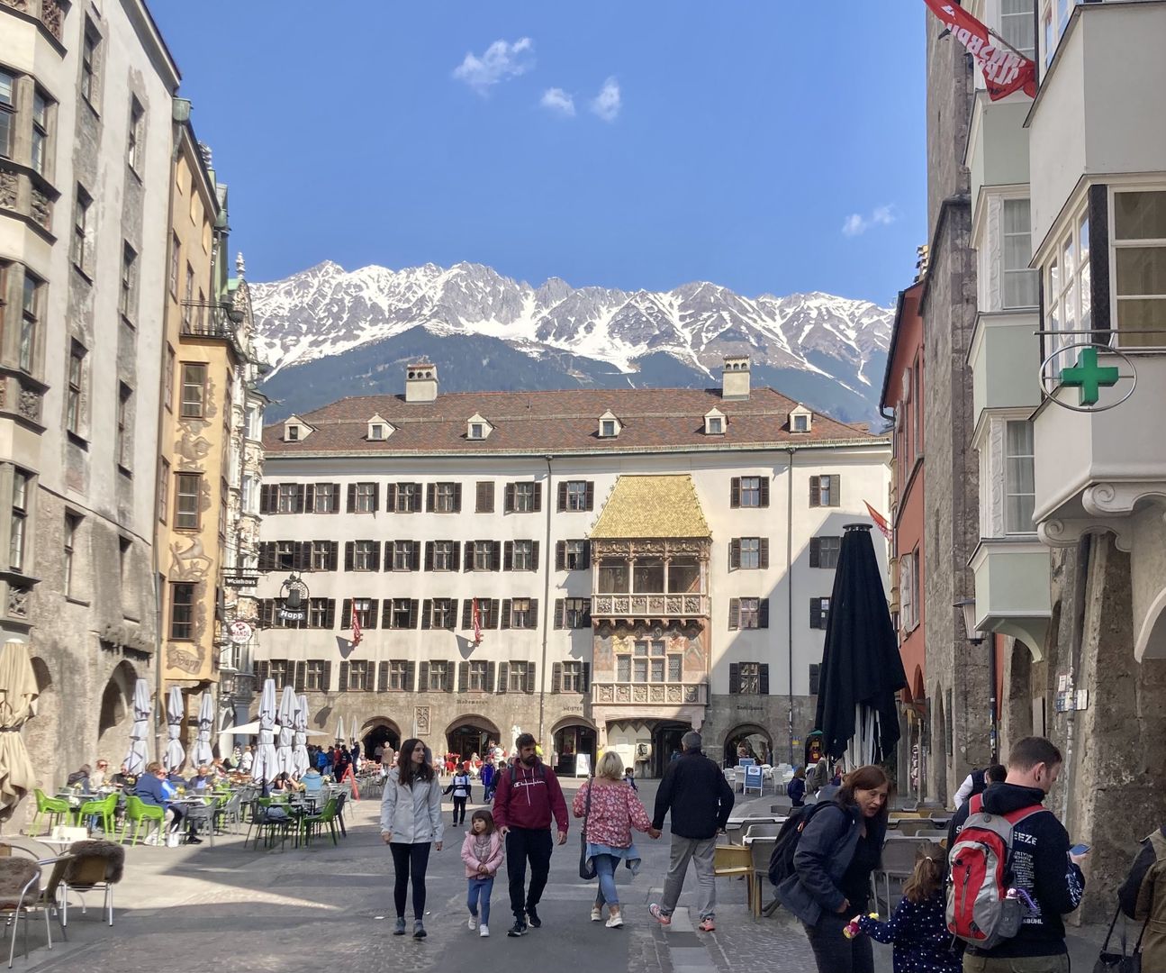 ZŁoty Dach to symbol Innsbrucka