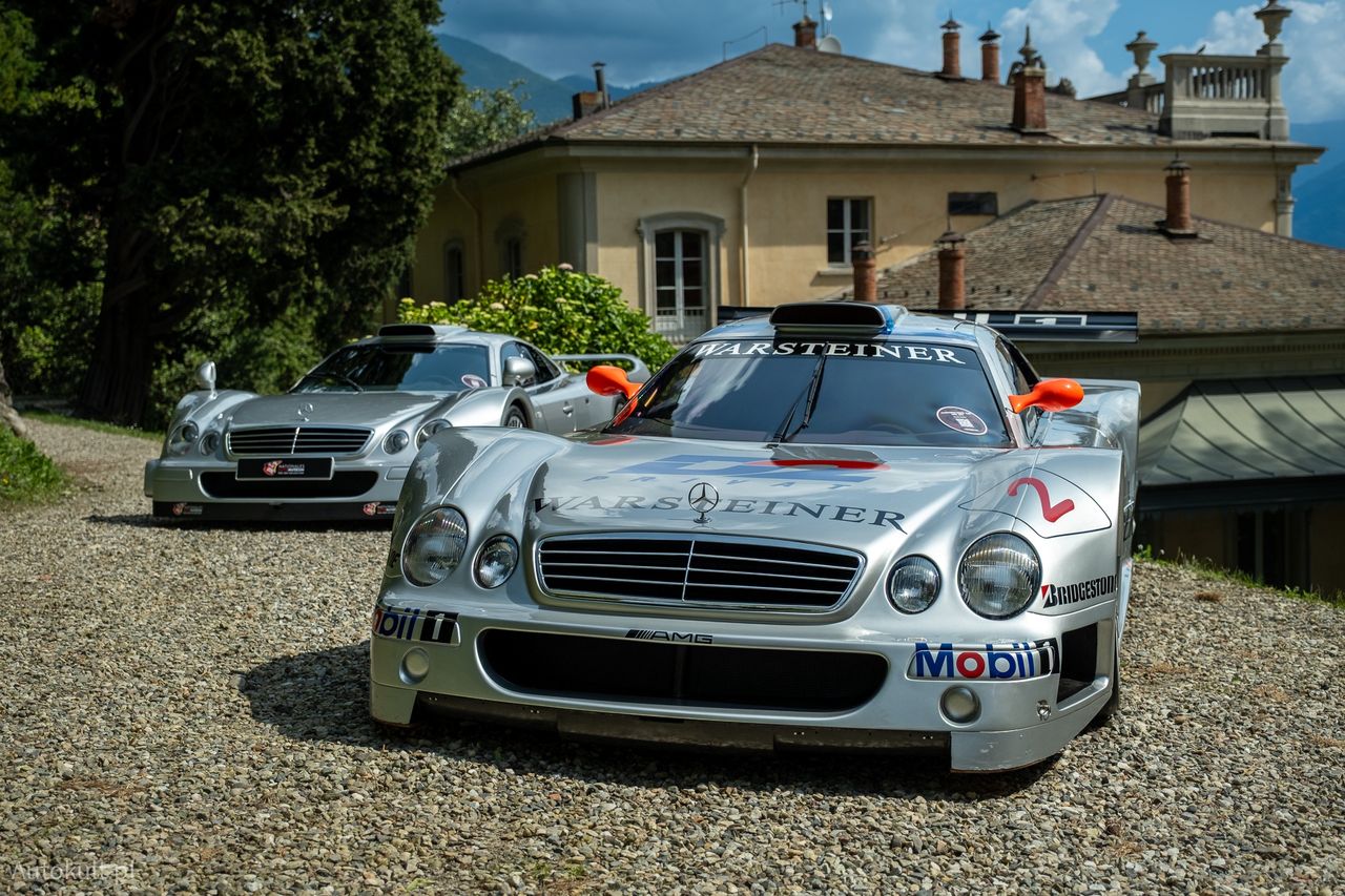 Mercedesy CLK GTR oraz CLK LM na Fuoriconcorso 2025