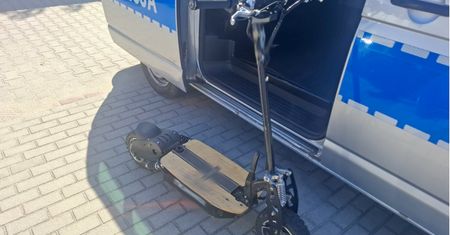 Rajd 14-latka na hulajnodze. Policja ujawniła reakcję matki