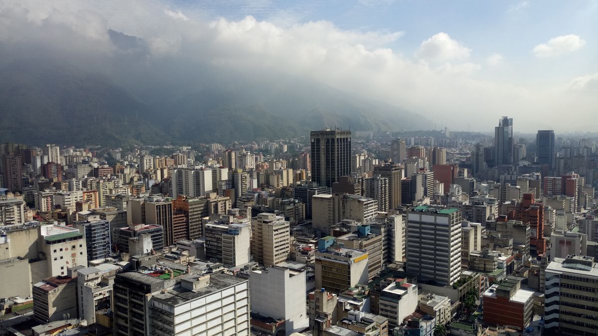 Panorama Caracas w Wenezueli 