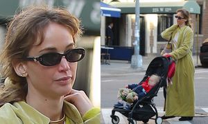 Jennifer Lawrence przyznała się do operacji plastycznej. ODMIENIONĄ (?) aktorkę sfotografowano na spacerze z synkiem (ZDJĘCIA)