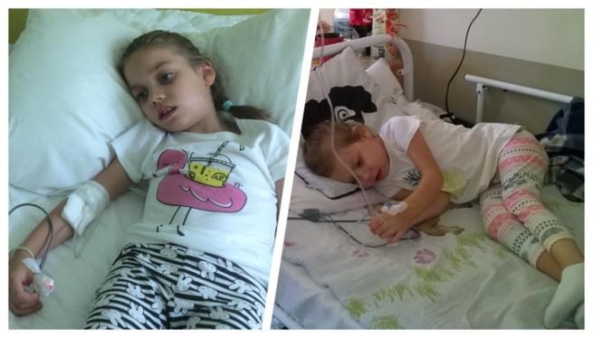 Dziewczynka większość swojego życia spędziła w szpitalu w oczekiwaniu na leczenie