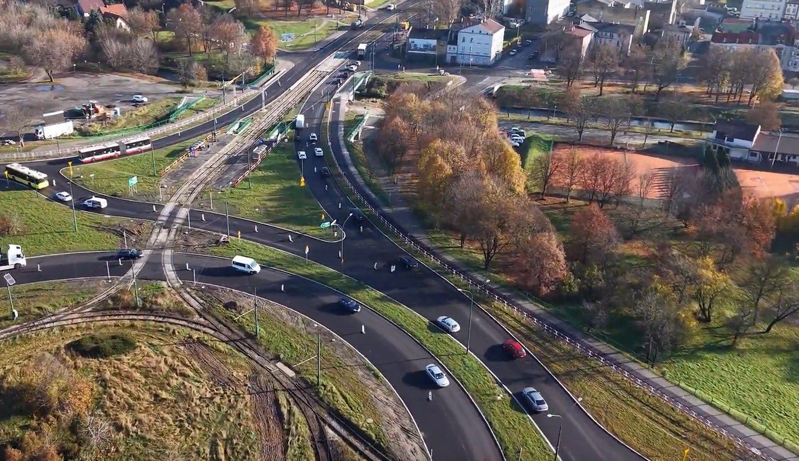 Remont i przebudowa DW910 w Będzinie