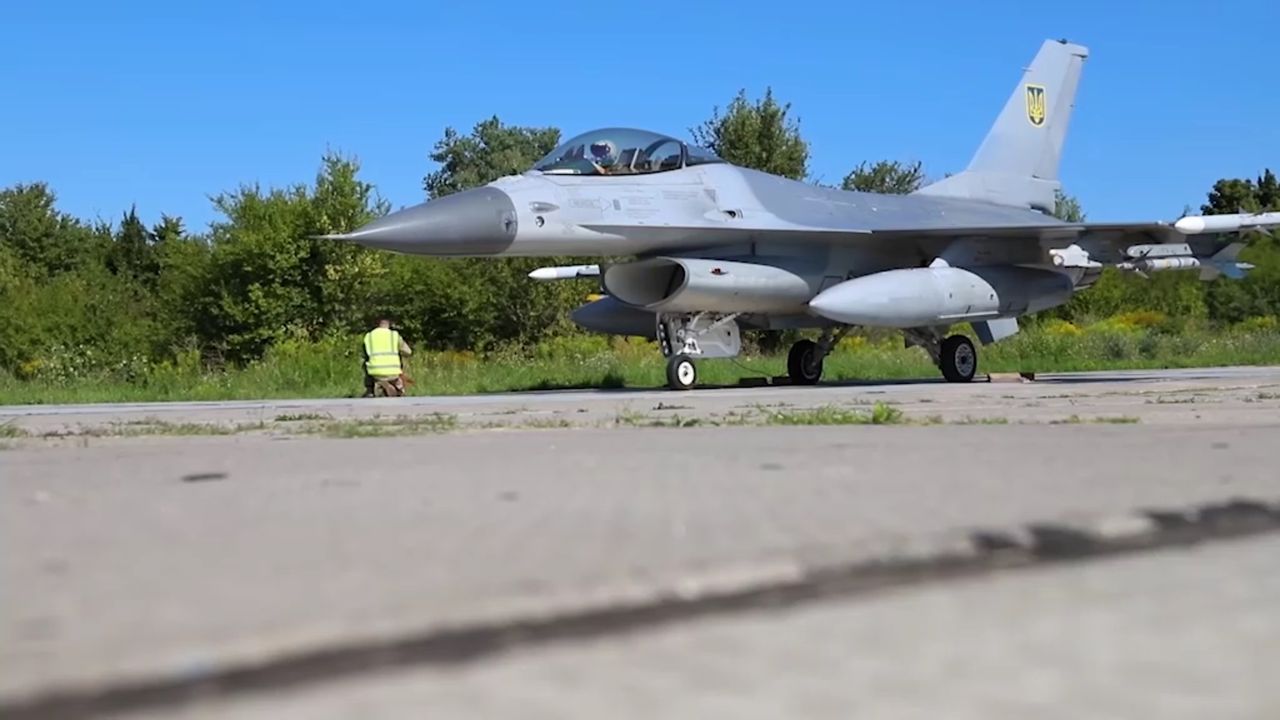 F-16 w barwach Ukrainy