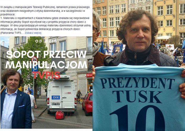 TVP znów manipuluje? Prezydent Sopotu: "Tego, co robią redaktorzy TVP nie powstydziłby się sam Jerzy Urban"