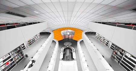 Prostota i silne linie prowadzące to charakterystyczne elementy zdjęć architektury Kevina Krautgartnera