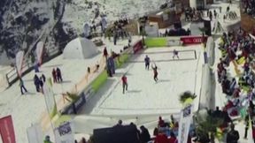 Góry, śnieg i... siatkówka