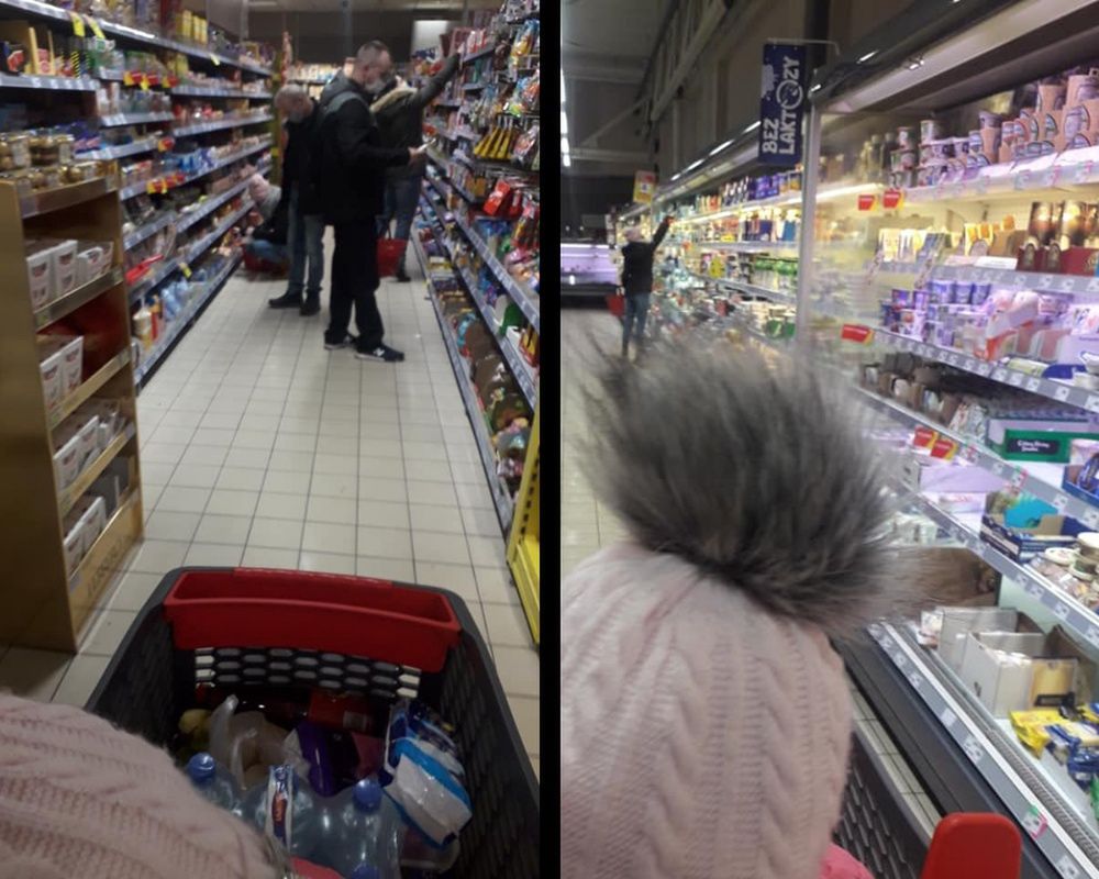 Handel. W niedzielę tłok w szprotawskim sklepie sporej sieci