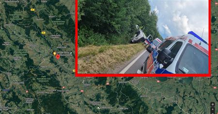 Wypadek autokaru na Dolnym Śląsku. Są ranni