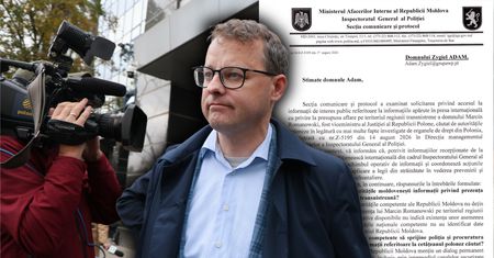 Trop się urywa. Mamy nowy komunikat z Mołdawii o Romanowskim