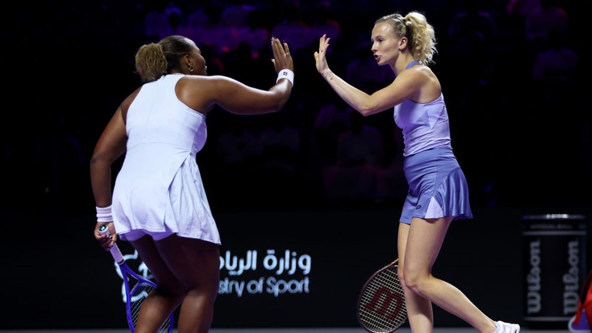 Getty Images / Clive Brunskill / Na zdjęciu: Taylor Townsend i Katerina Siniakova