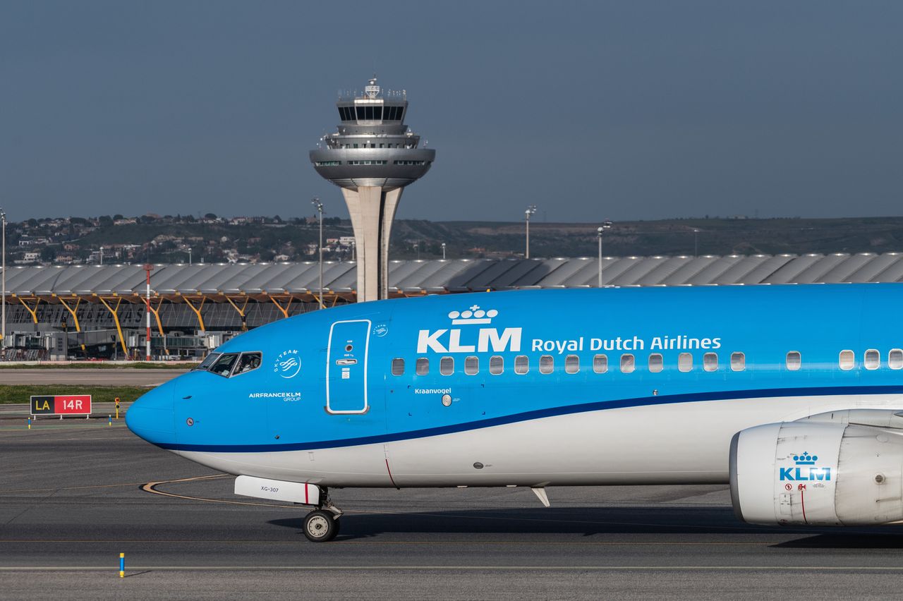 KLM airlines plane/ Illustrative photo.