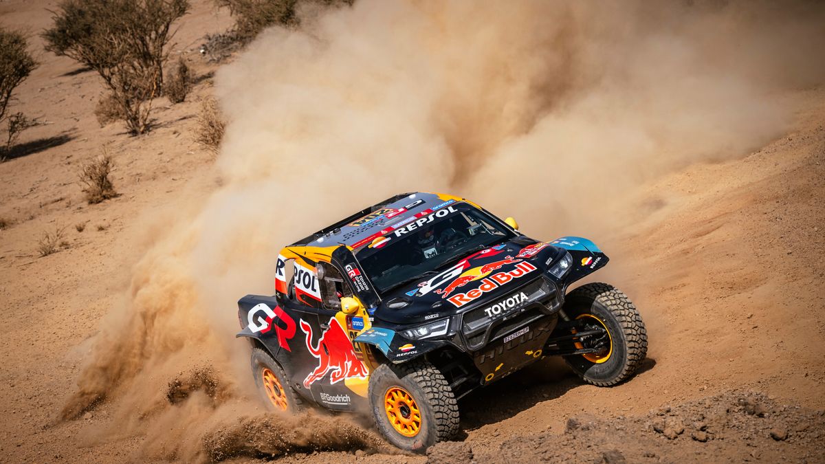 Materiały prasowe / Red Bull / Na zdjęciu: Seth Quintero podczas Rajdu Dakar