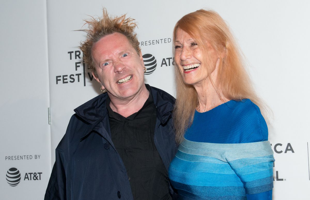 John Lydon i Nora Forster w 2017 r.