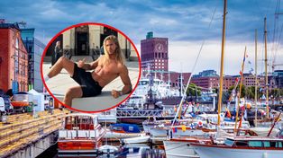 Półnagi influencer reklamuje europejskie miasto. "Masz na sobie za dużo ubrań"