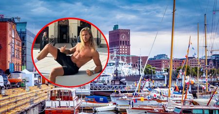 Półnagi influencer reklamuje europejskie miasto. "Masz na sobie za dużo ubrań"