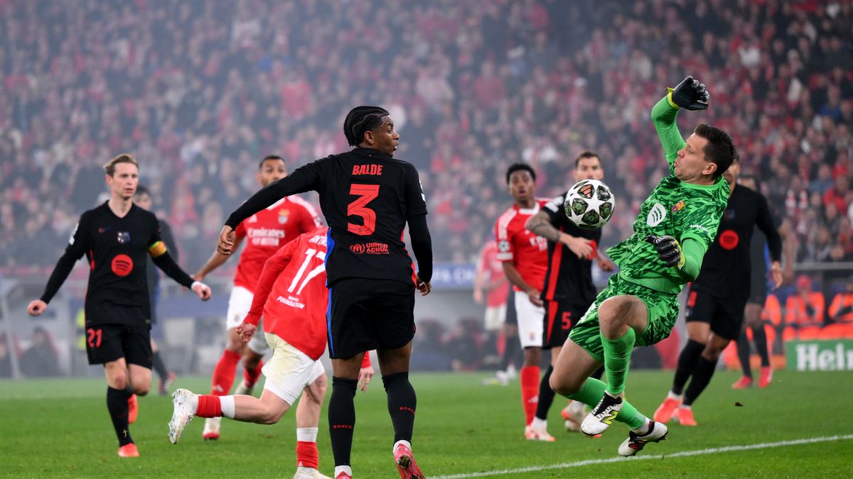 Getty Images / David Ramos / Staff / Na zdjęciu: Benfica - Barcelona