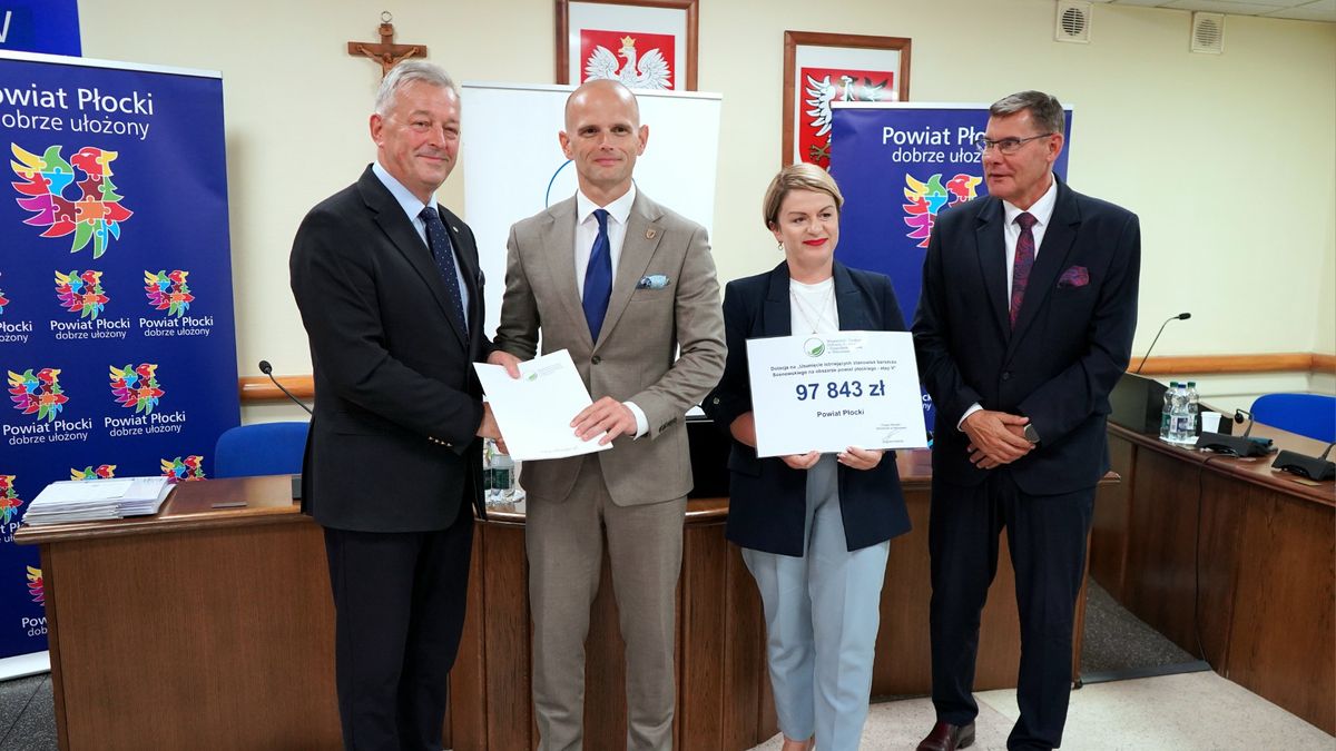 Dofinansowania dla powiatu płockiego 