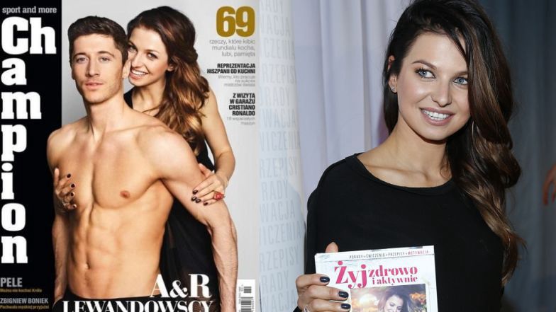 Anna Lewandowska w 2014 roku