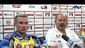 Konferencja prasowa po meczu Lechma Start Gniezno - GTŻ Grudziądz (2012)