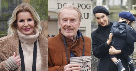 Joanna Racewicz, Daniel Olbrychski, Ida Nowakowska i inni kwestują na warszawskich Powązkach (ZDJĘCIA)